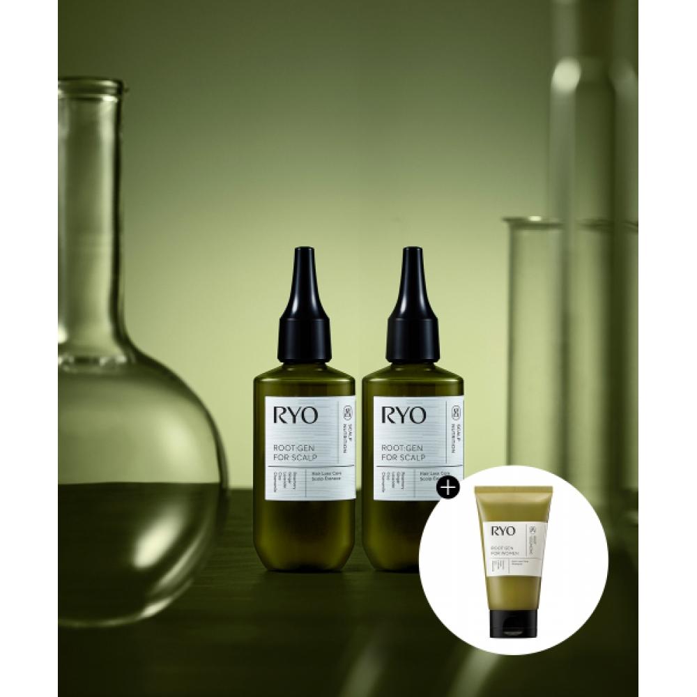 

Ryo [free Shampoo] Root Gen Hair Loss PrOfessional Care Scalp Essence 80ml Pack Of 2 NONE