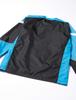 Mizuno Tennis Windbreaker Mesh Size L Shirt, Water-Repellent, Stretch, Lining, Unisex, 62JE7001, 92, Black/Diva Blue,