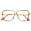 Big Frame Square Nearsighted Glasses For Women Fashion Student Photochromic With Diopters 0 To -6 0