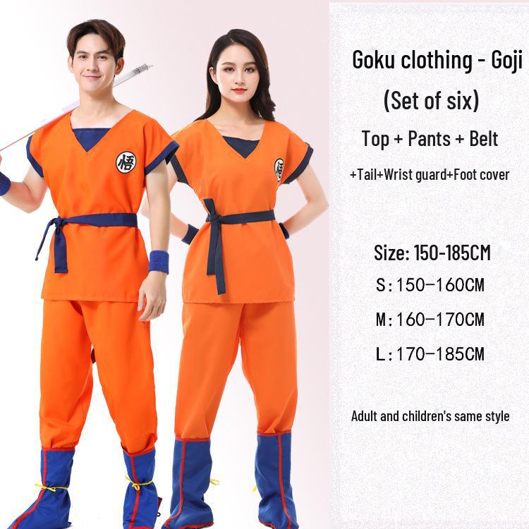 

Костюм Dragon Ball Z: Гоку, Мастер Каме, Пикколо Ролевая игра для Хэллоуина или сценического представления Large