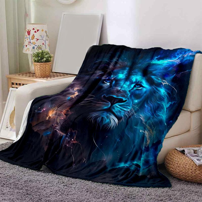 

1pc Galactic Dragon s Crown Blanket Cute Home Decor for All Seasons, Living Room, Travel .K047 80x120cm