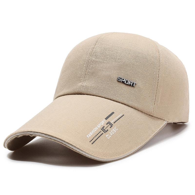 Men's Summer Duckbill Sun Protection Baseball Cap for Fishing