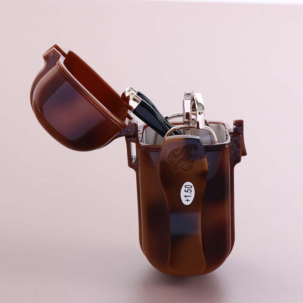 Care Presbyopia Eyeglasses Folding Hyperopia Eyewear With Glasses Box Foldable Reading Glasses