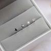 Ruifan Small Star Black Cubic Zircon Stud Earrings for Women Silver 925 Trendy Lady Jewelry New Official-website