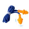 50 Pairs TPE Ear Plugs,Reusable Earplugs with String for Noise Reduction,Christmas Tree Shape Earplugs for Travel Study Sleep