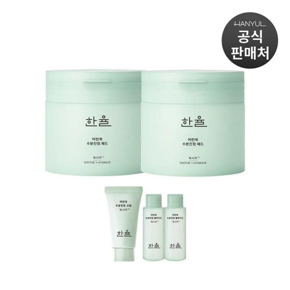 

[Hanyul] Young Mugwort Moisture Soothing Pads 60 Sheets x 2 Packs