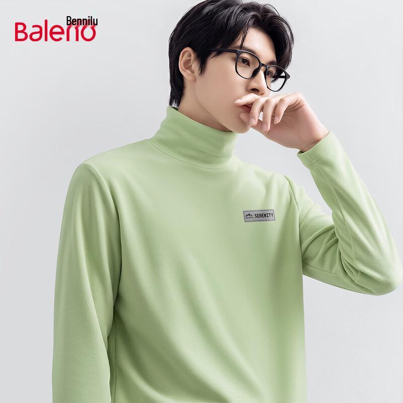 Baleno Men's Thermal Turtleneck Long Sleeve T-Shirt