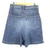 ZUCCA Denim Shorts Culotte Skirt Women M Hot Pants Sexy Japan Made(USED)