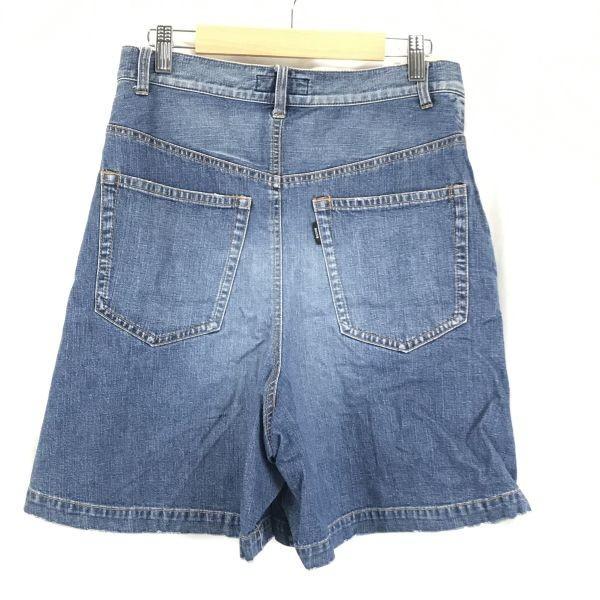 ZUCCA Denim Shorts Culotte Skirt Women M Hot Pants Sexy Japan Made(USED)
