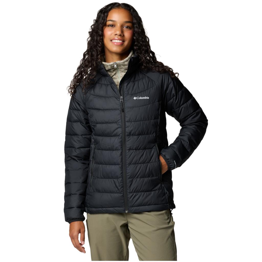 Columbia Powder Lite II Full Zip Jacket, Womens Black Jacket