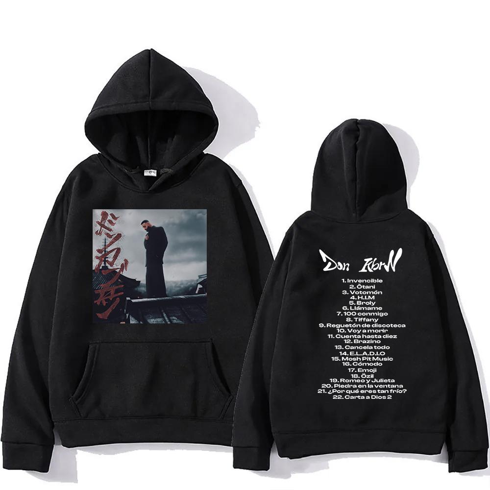 Eladio Carrión Hoodie 2025 New Album DON KBRN Men/women Hoodies Harajuku Aesthetic Winter Clothes Pullover Sweatshirt Vintage