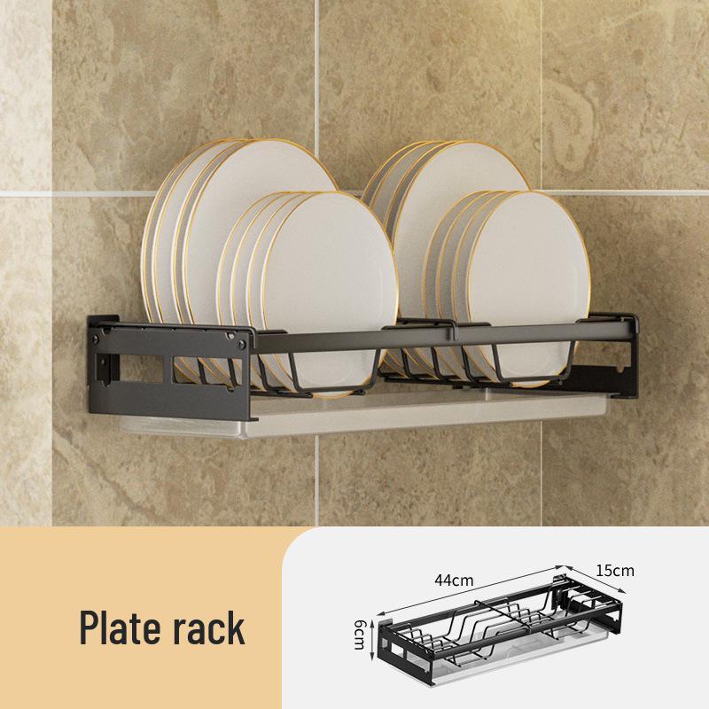 

Настенный набор для хранения и сушки посуды без сверления