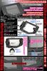 Type 50J3 CB Jimny Sierra Carbon Fiber Fuel Filler Cap Cover Glass Fuel Lid Door Set with New Jimny BG BRAGA & & Emblem, & Sierra,