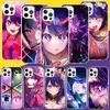Oshi No Ko Phone Case For iPhone 17 Air 16 15 Plus 11 14 Pro Max 13 Mini 12 7 8 + SE Pattern Art Customized Cover 16 15 Plus 11
