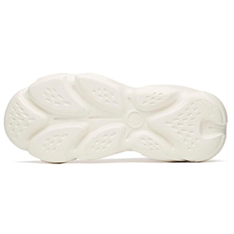 Anta Meow Claw Non-Slip Wear-Resistant Low-Top Dad Shoes Women Sneaker White Blue Yellow 922048894-7
