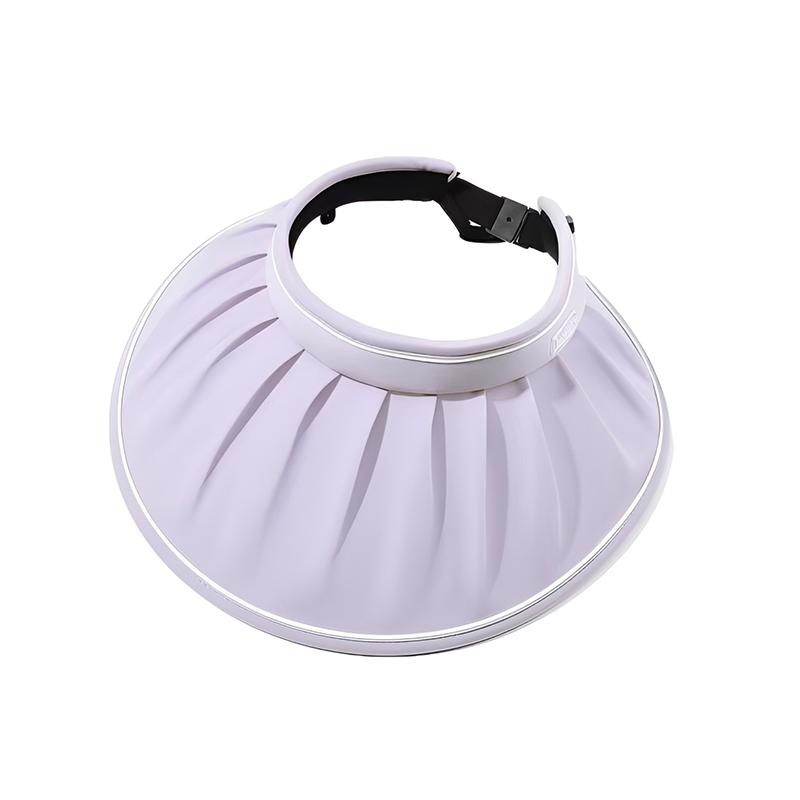2026 Women'S Summer Large Brim Open Empty Top Sun Hat Upf 50+ Foldable Sunshade Hat Uv Protect Sun Protection Sun Cap