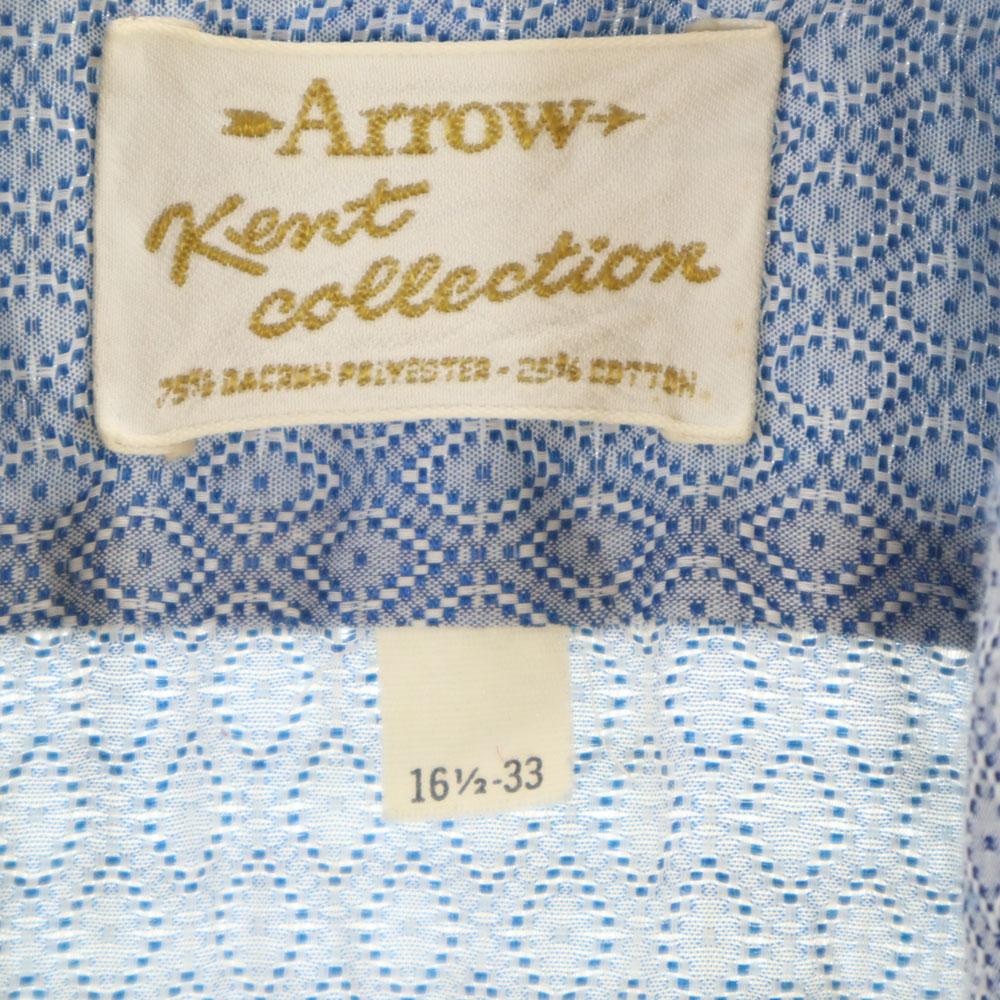Arrow Kent Collection 70s vintage Overall handle Long sleeve shirt Men's Used