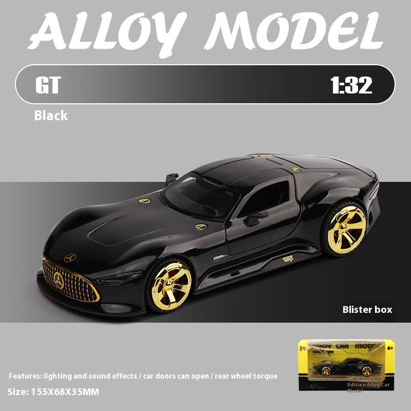1/32 Alloy BENZ AMG-GT Model Toy, Beautiful Tabletop Ornament, Best Collector's Item for Car Model Lovers, Christmas Gift