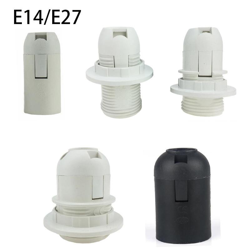 220V 110v Screw E14 E27 M10 Led Light Bulb Lamp Base Cap Power Holder Electric Pendant Socket Lamp Shade Converter