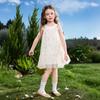 ASK JUNIOR Girls' Halterneck Floral Princess Dress