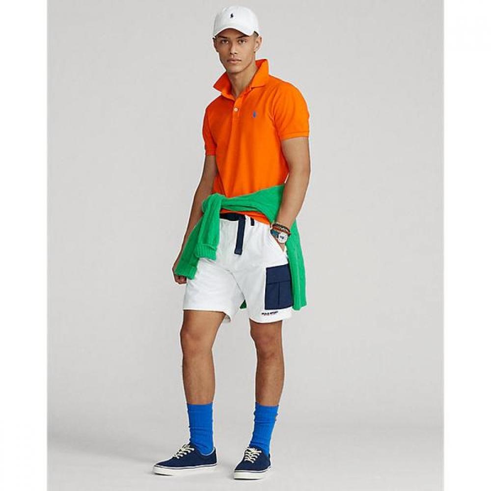 Polo Ralph Lauren Mens Custom Slim Fit Mesh Polo Shirts  Mnpokni1n820500800 
