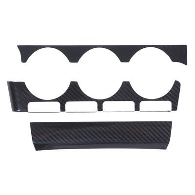 Air Conditioning Switch Panel Trim Cover Real Carbon Fiber Replacement for Subaru BRZ ZN8 ZD8 2022+