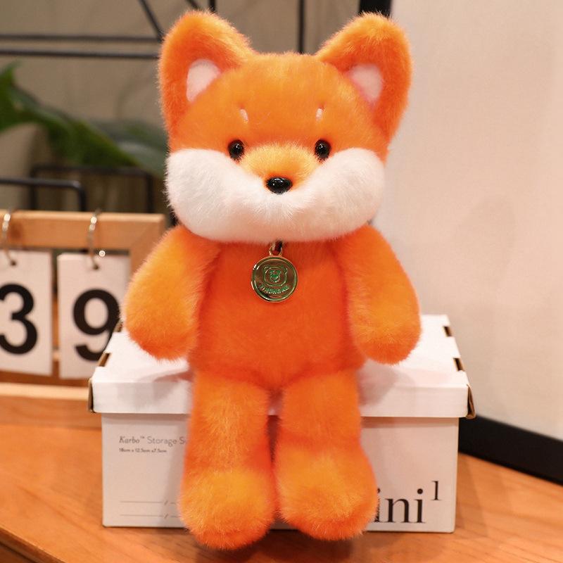 

Cute cute fragrant panda rabbit doll plush toy cat doll girl bag keychain small pendant 23cm