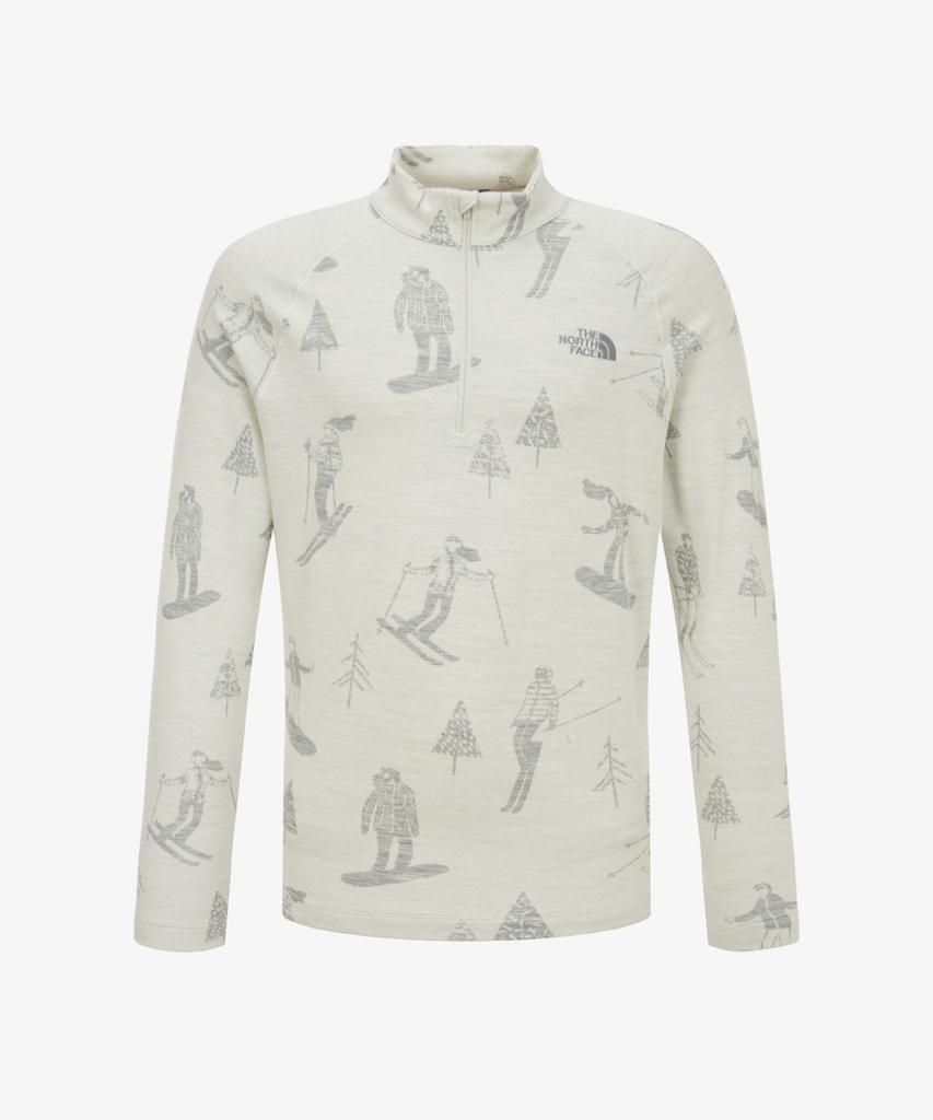 Noseupeiseu Nt7Ar69B Men'S Veil Zip Sweater White