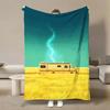 8 Size Breaking-Bad TV Show Series Flannel Blanket Home Sofa Lunch Break Blankets Children Student Blankets Nap Cover Kid Gift