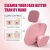 Silicone Facial Cleansing Brush, Waterproof Manual Washing Brush For Face And Cleansing (pink)