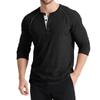 Men S Long Sleeve Knit Polo Shirt Casual Plus Size Stand Collar