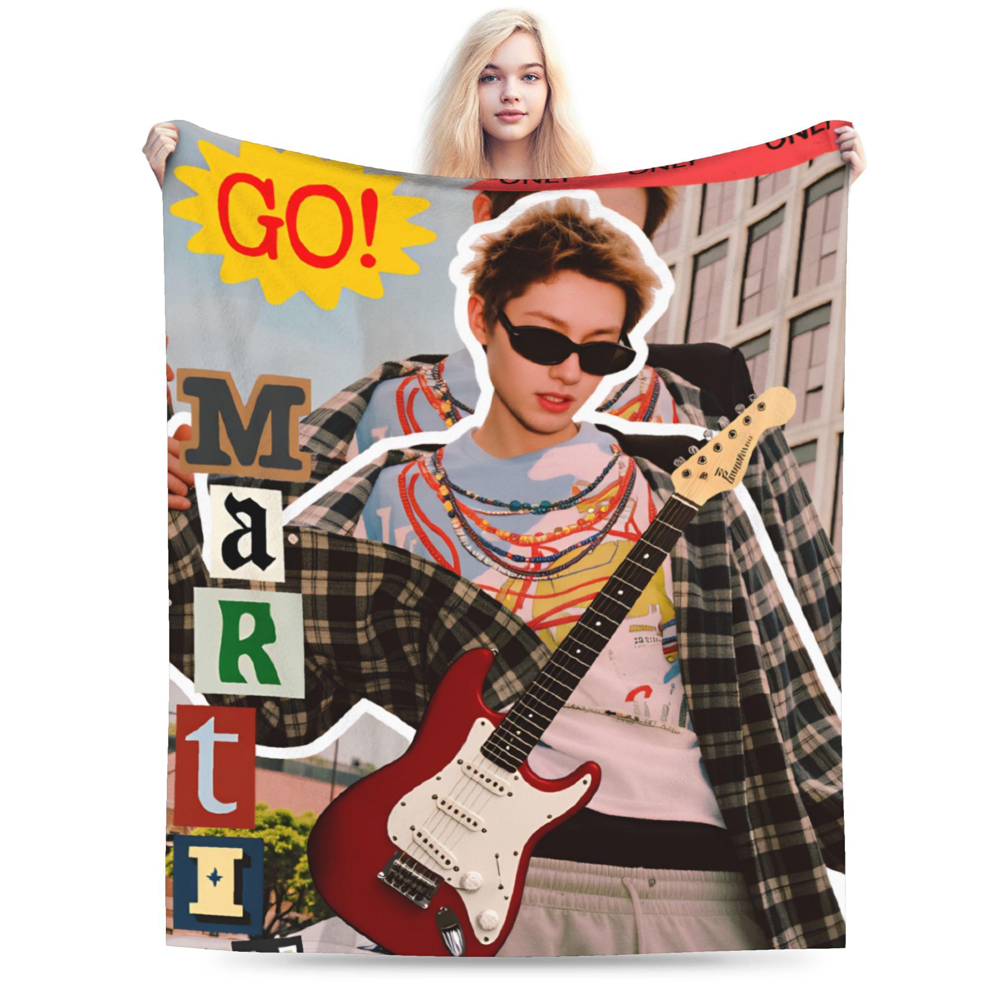 

CORTIS KPOP Пледы Мартин Качество Супер Мягкие Плед Зимний Детский Диван Кресло Уличный Тренд Покрывало 30x40in