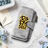 Stylish Print Long Wallet Durable Daily Use Slim Card Holder Trendy Casual Purses