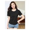 Summer Women's Slim and Thin Short-sleeved Casual Bottoming T-shirt