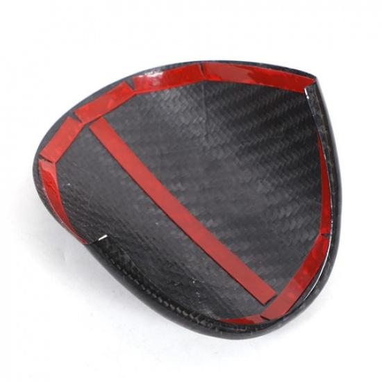 Carbon Fiber Car Center Dashboard Clock Top Cover For Porsche Panamera 2017-