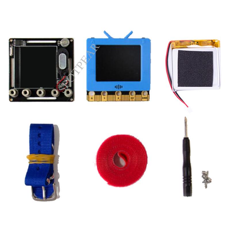 K-Watch: Micro:Placă de Expansiune Ceas Programabil cu Biți cu Editor Python