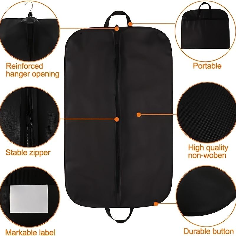 Western Suit Dust Cover Waterproof Waterproof Dustproof Clothing Cover Jacket Coat Hanging Clothes Storage Organizer Garment Bag