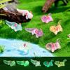 10/20/50Pcs New Luminous Axolotl Miniatures Ambystoma Mexicanum Luminous Axolotl Figurines Fish Tank Moss Microlandscape Decor