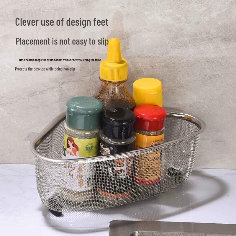 Kitchen Sink Triangle Drain Basket