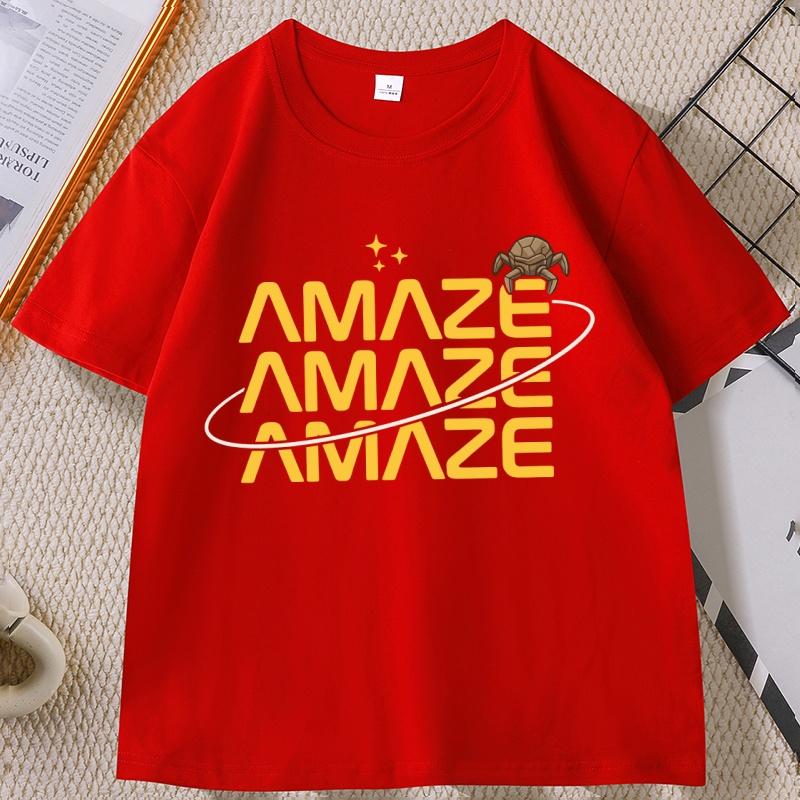 Amaze Amaze Amaze Tshirt Project Hail Mary Rocky Shirts Space Tshirt Book Lovers Tee Unisex Movie Short Sleeves Tops Fans Gift S