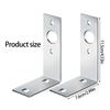 31BC Trailer Tail Light Mounts L Stainless Steel Brackets Suitable for Most Marine Trailers Tail Light Bracket