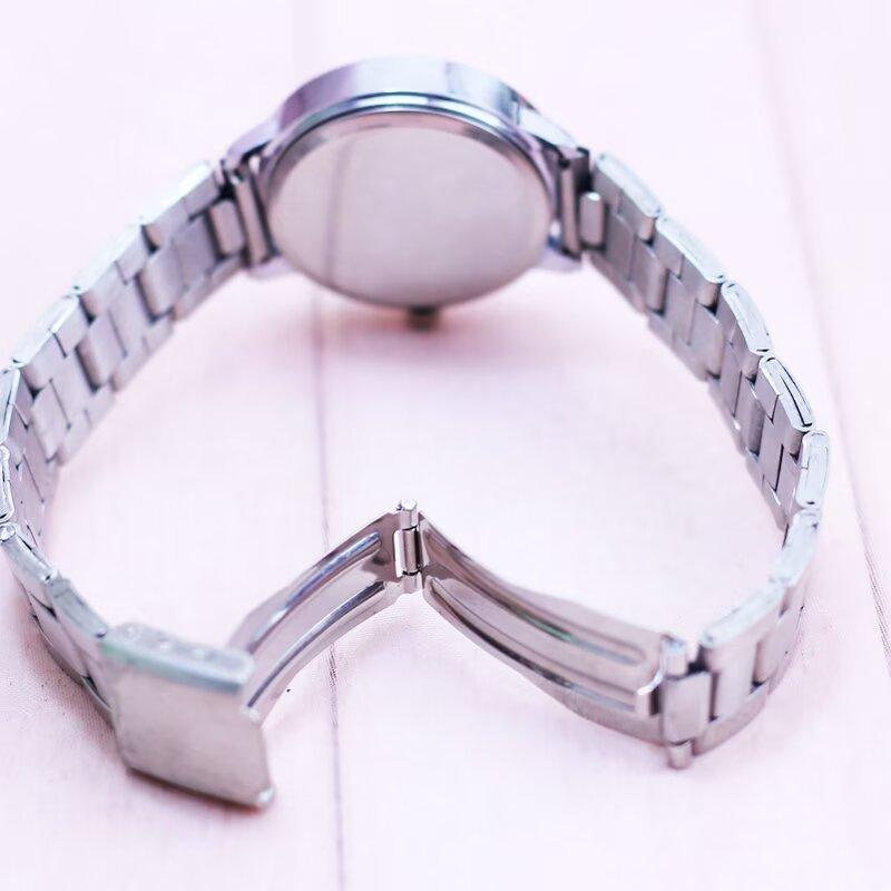 Yeni Çocuk Erkek Kız Saatleri Paslanmaz Çelik Öğrenci Kuvars Yetişkin Saati Doğum Günü Hediyesi Relojes Montres Kol Kaati