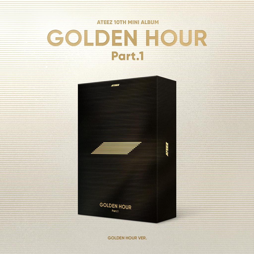 ATEEZ 10TH MINI ALBUM GOLDEN HOUR : Part.1 (STANDARD Ver.)