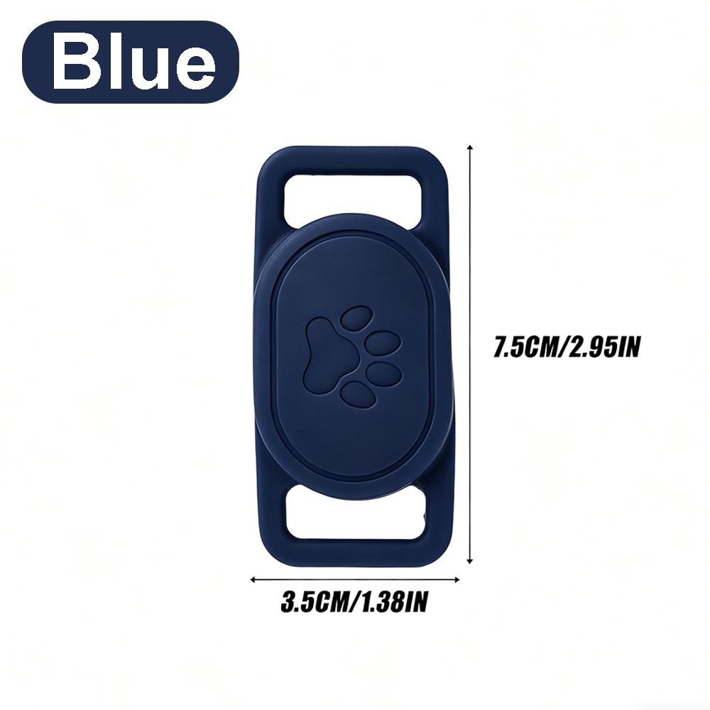 1pack Pet Dog Collar Holder Waterproof Silicone for Xiaomi Tag Protector Case Lightweight for Xiaomi Tag Case for Pet Cat Collar