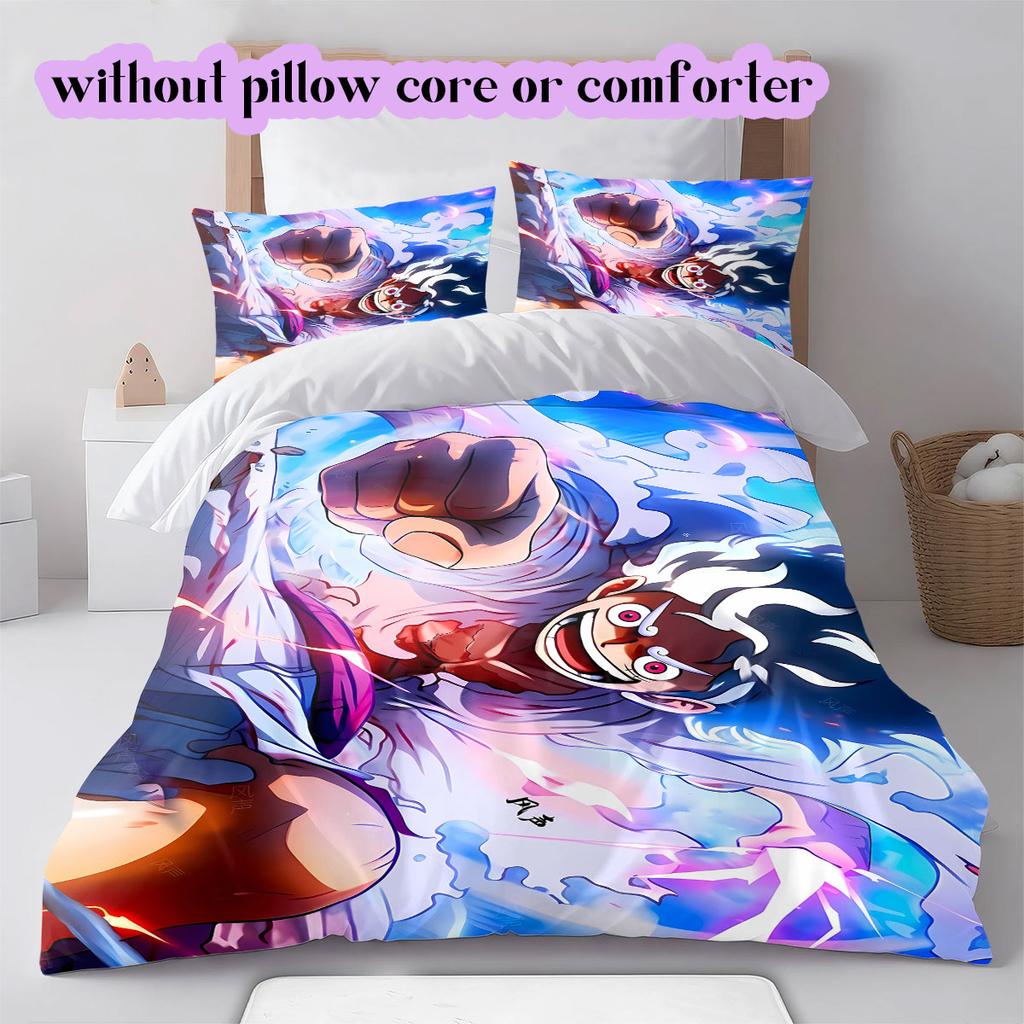 OnePiece anime cool Soft and Comfortable Duvet Cover, Children's Bedding Set Gift, Extra Large Size, Various Sizes Available