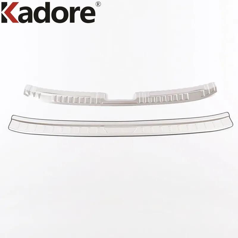 Rear Trunk Bumper Cover Trim For Kia Cerato Forte K3    Steel Car Tailgate Door Sill Plate Guard Accessories