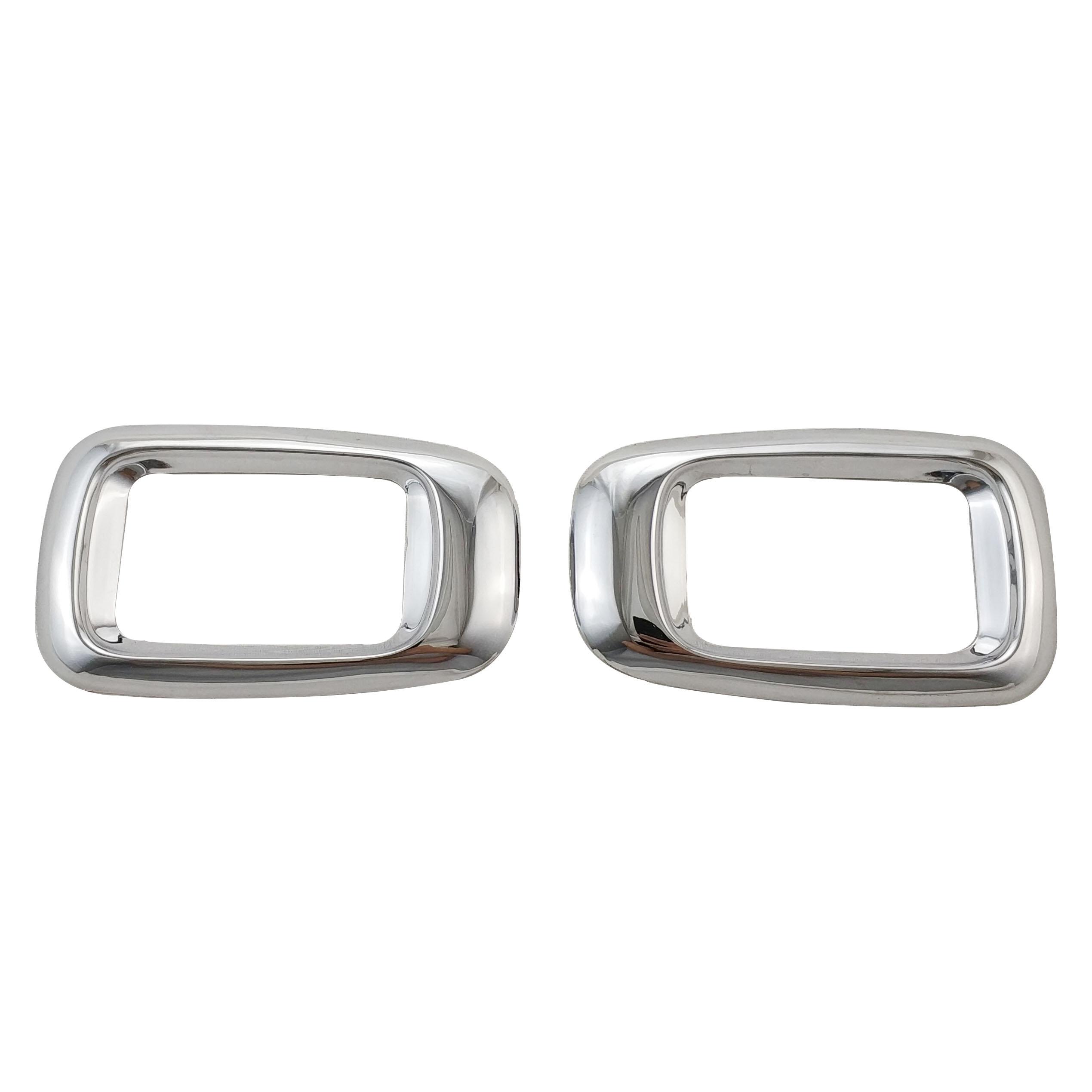 

For Toyota Land Cruiser Prado FJ80 FJ90 FJ100 FJ120 FJ150 Car Chrome Accessories Plated Door Side Lamp Cover Trim Paste Style FJ150
