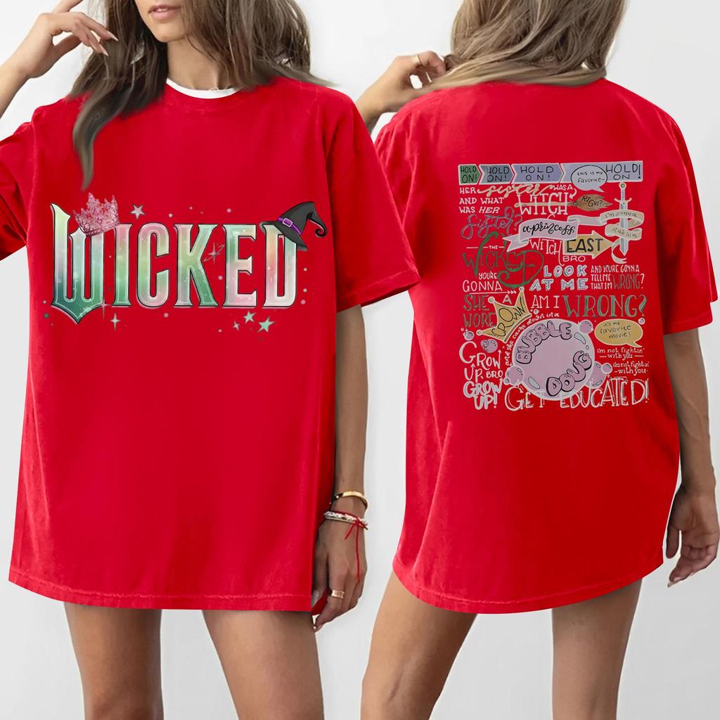 Women's Casual Fashion Round Neck Printed Short Sleeve T-Shirt Top