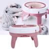 DIY Plastic Hand Knitting Sewing Machine Children Weaving Toy Tool Accessories(40 Needles)