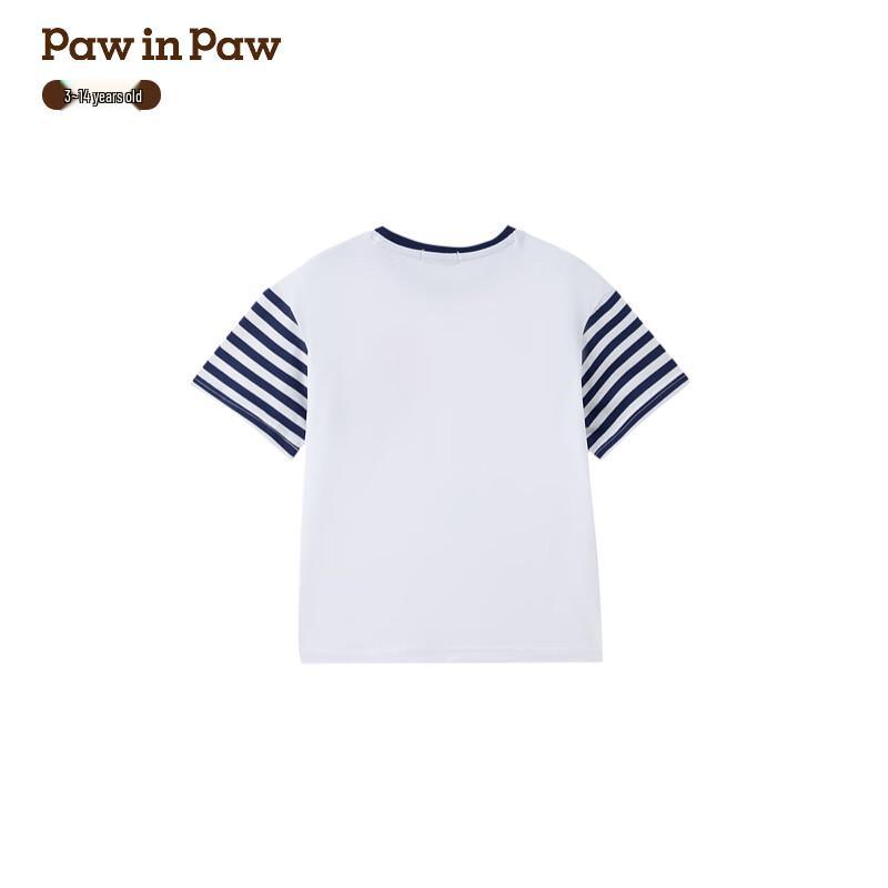 PawinPaw Boys  Cartoon Bear Short-Sleeve T-Shirt 120